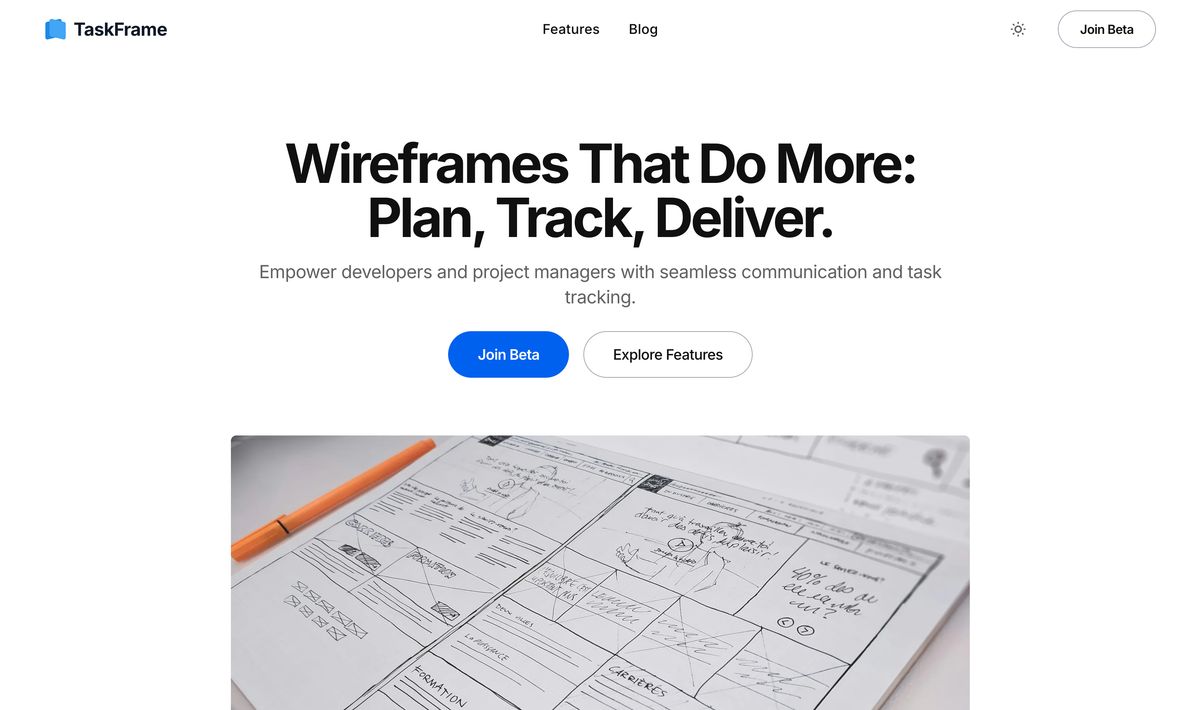 Show HN: TaskFrame – Turn wireframes into actionable tasks with one click